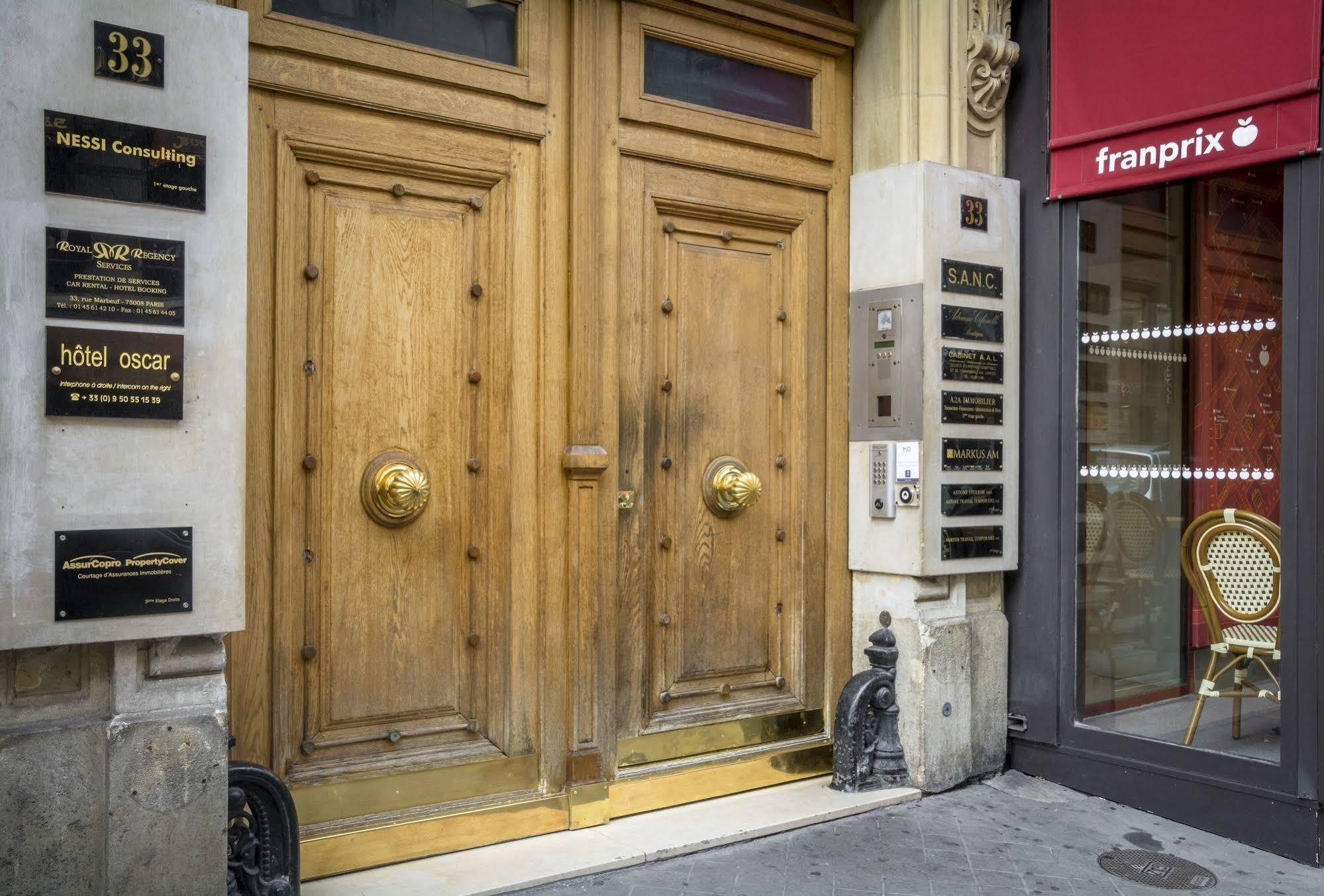 Hotel 33 Marbeuf Paris Bagian luar foto